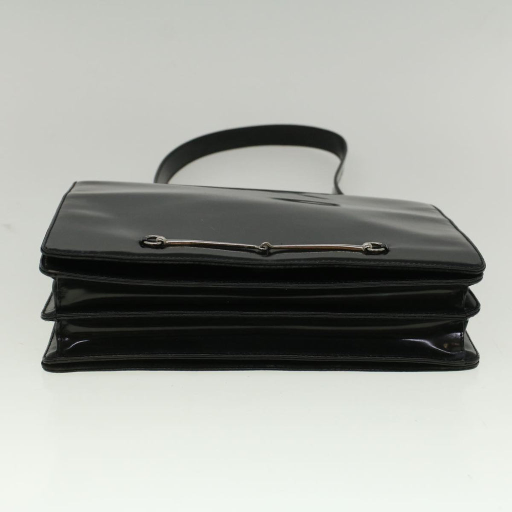 GUCCI Shoulder Bag Leather Black 001 2684 1737 bs9596