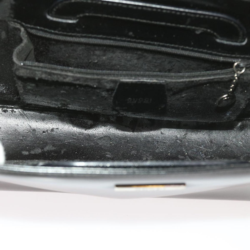 GUCCI Hand Bag Enamel Clear 000 2058 0548 5 bs9599