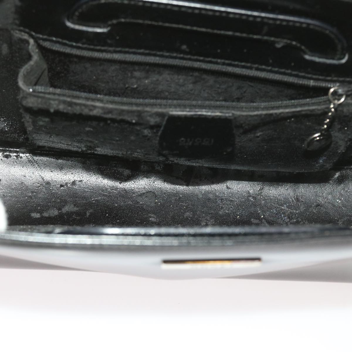 GUCCI Hand Bag Enamel Clear 000 2058 0548 5 bs9599