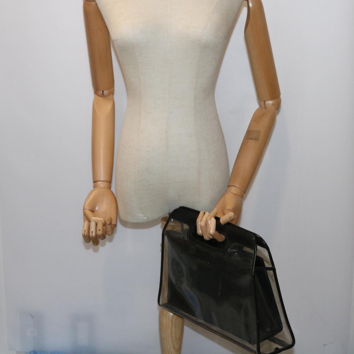 GUCCI Hand Bag Enamel Clear 000 2058 0548 5 bs9599
