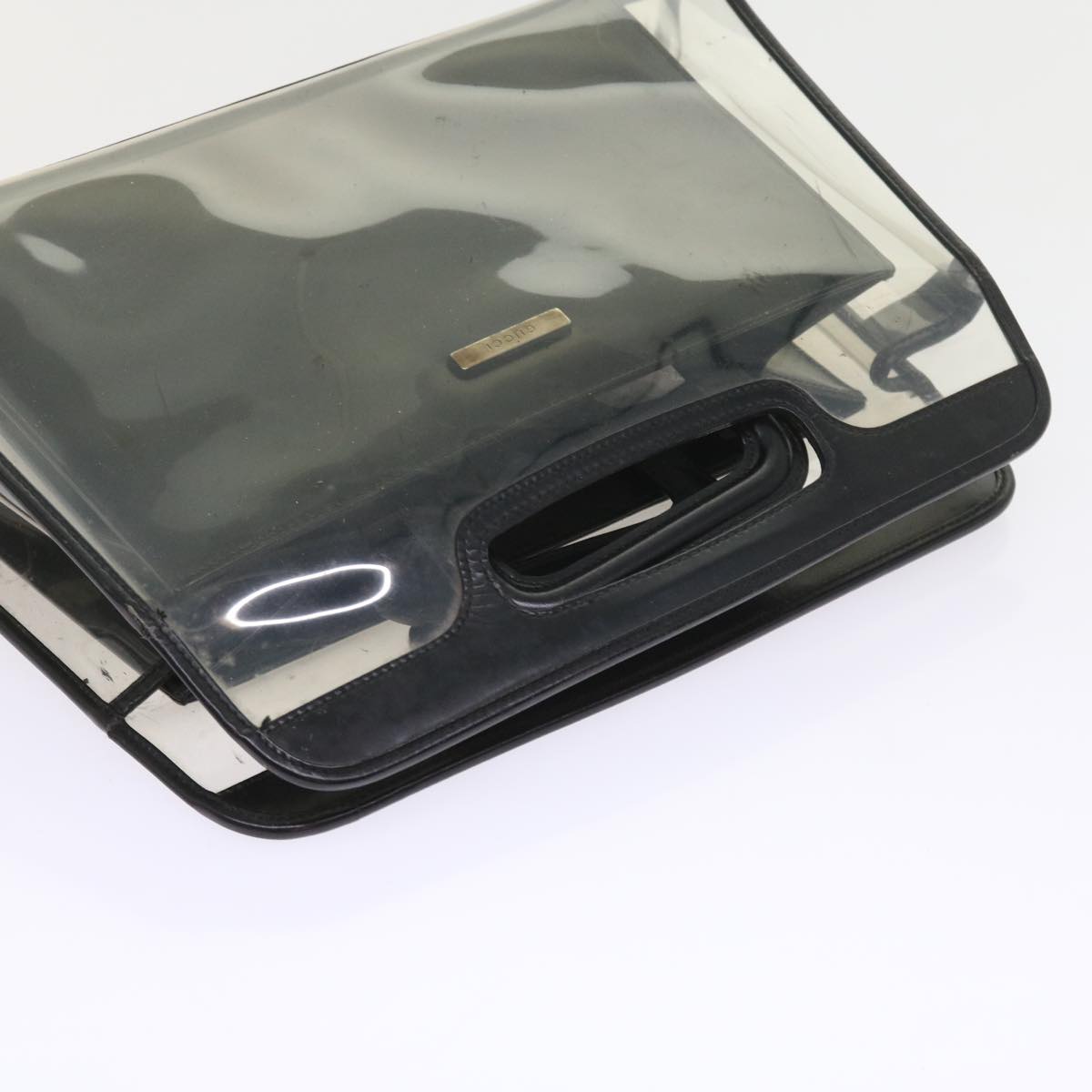 GUCCI Hand Bag Enamel Clear 000 2058 0548 5 bs9599