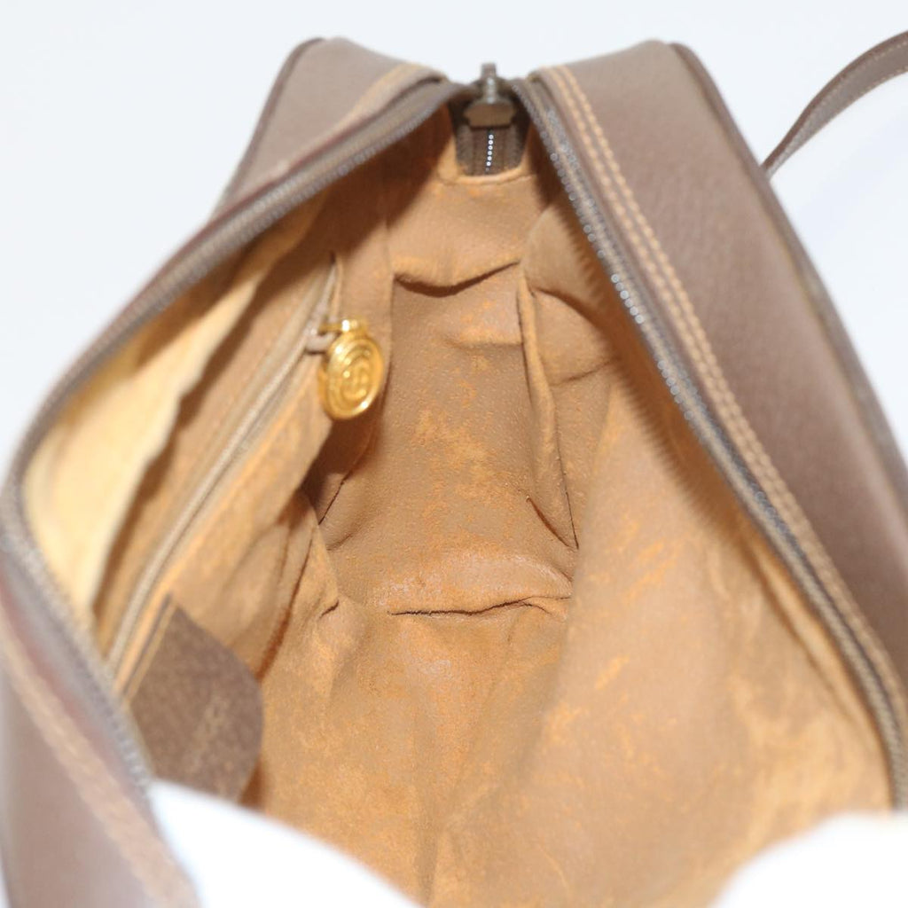 GUCCI GG Supreme Web Sherry Line Shoulder Bag Beige 001 56 6472 4023 bs9679