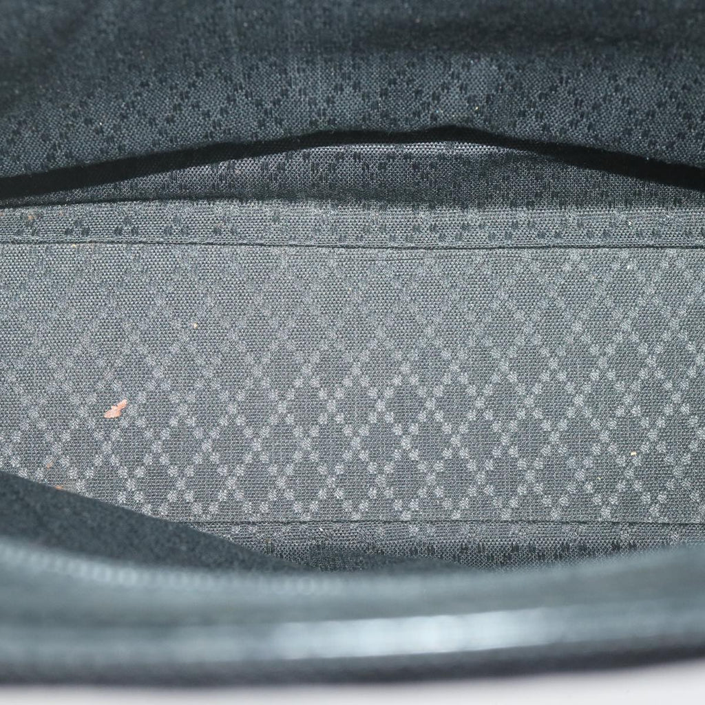 GUCCI Bamboo Tote Bag Canvas Black 002 1998 0352 bs9735