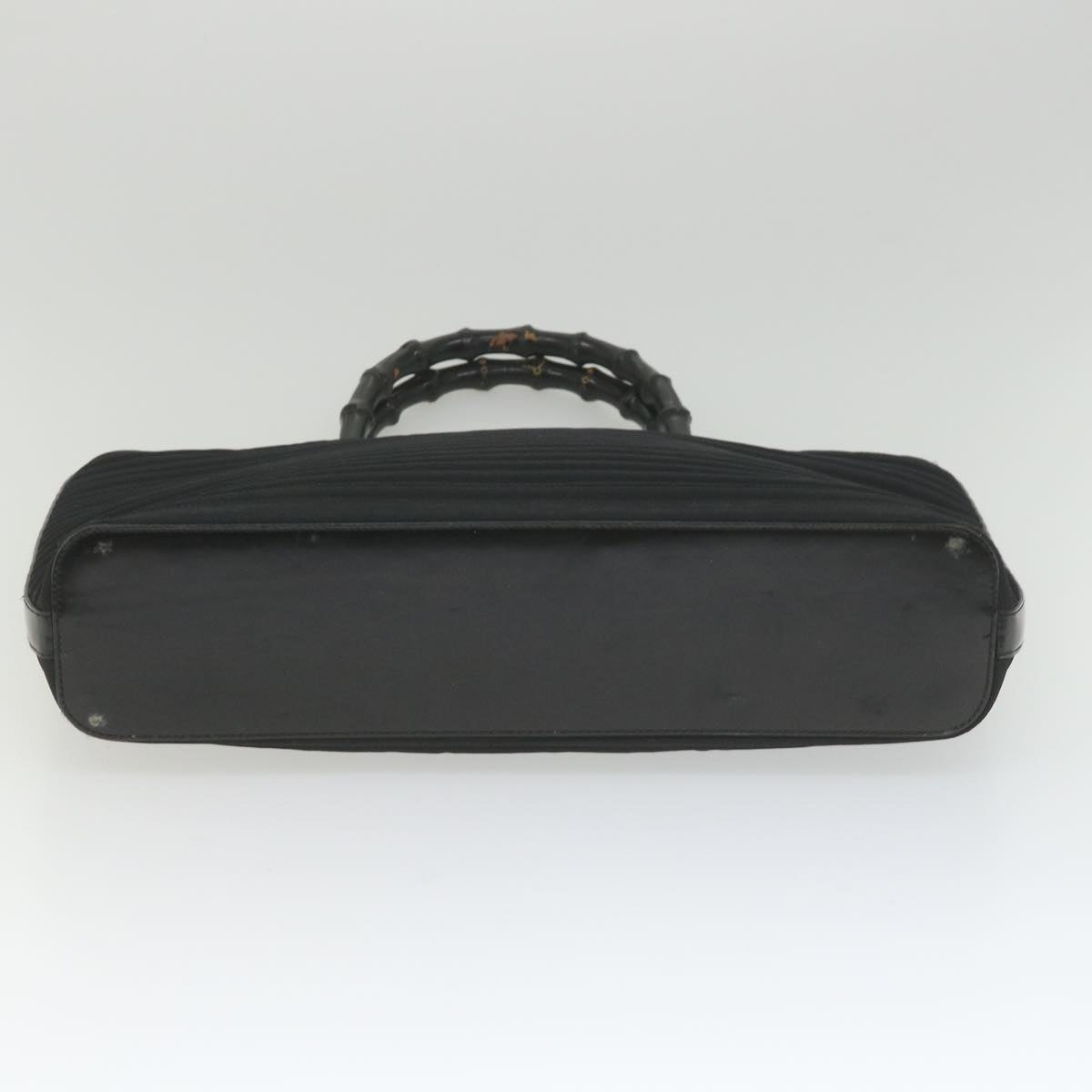 GUCCI Bamboo Tote Bag Canvas Black 002 1998 0352 bs9735
