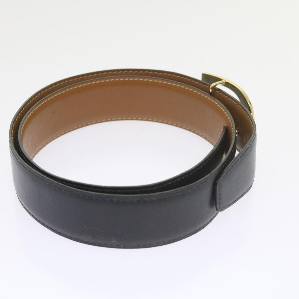 GUCCI GG Canvas Belt Leather 3Set Black bs9814