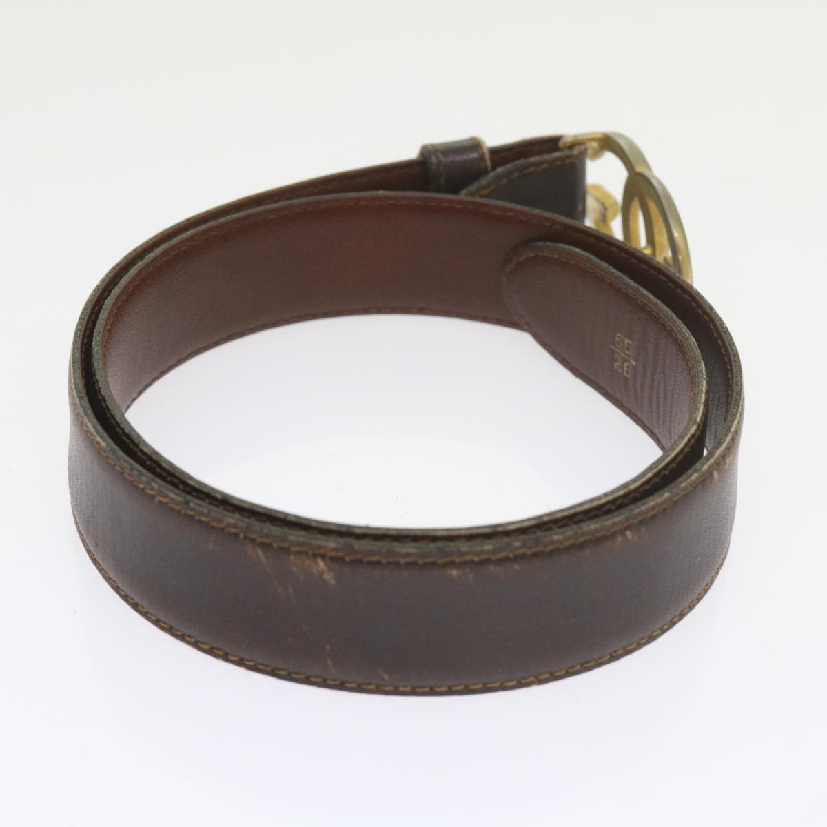 GUCCI GG Canvas Belt Leather 3Set Black bs9814