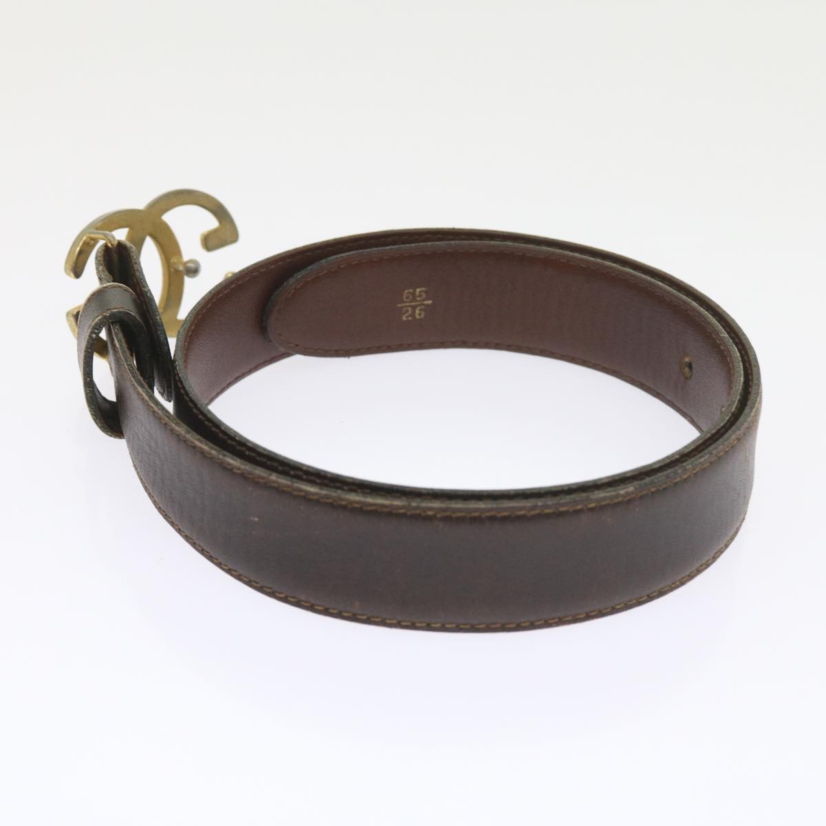 GUCCI GG Canvas Belt Leather 3Set Black bs9814