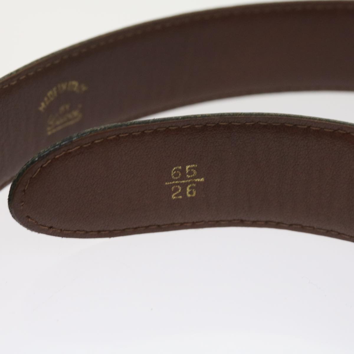 GUCCI GG Canvas Belt Leather 3Set Black bs9814