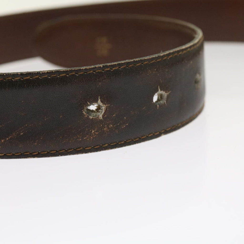 GUCCI GG Canvas Belt Leather 3Set Black bs9814