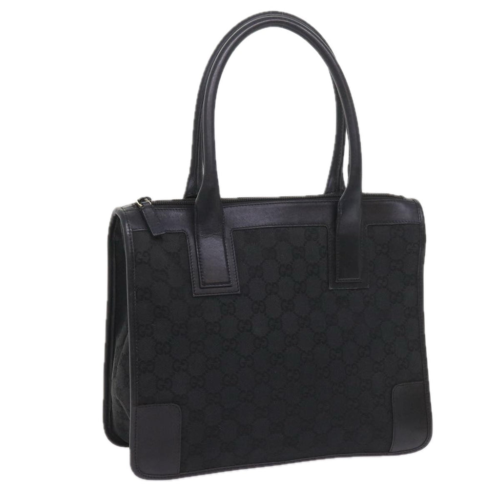 GUCCI GG Canvas Tote Bag Black 000 0855 002112 bs9819