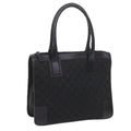 GUCCI GG Canvas Tote Bag Black 000 0855 002112 bs9819