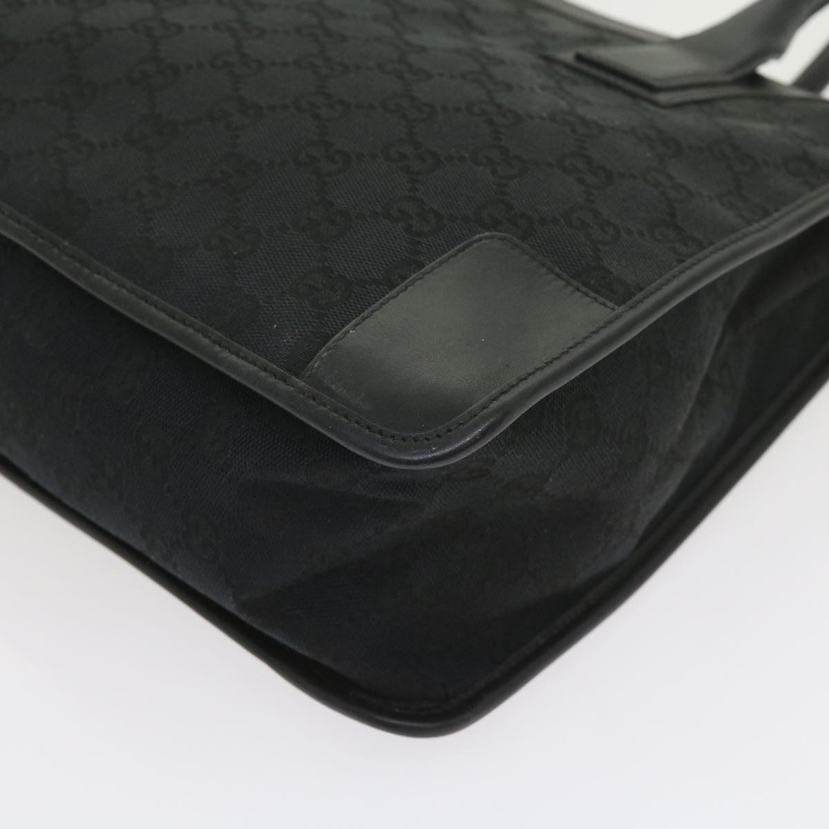 GUCCI GG Canvas Tote Bag Black 000 0855 002112 bs9819
