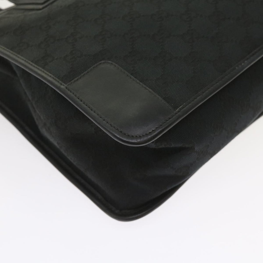 GUCCI GG Canvas Tote Bag Black 000 0855 002112 bs9819