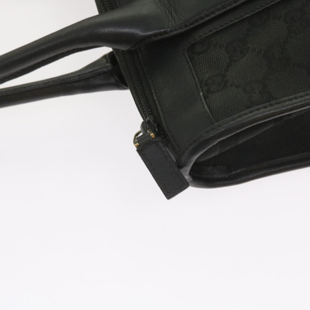 GUCCI GG Canvas Tote Bag Black 000 0855 002112 bs9819