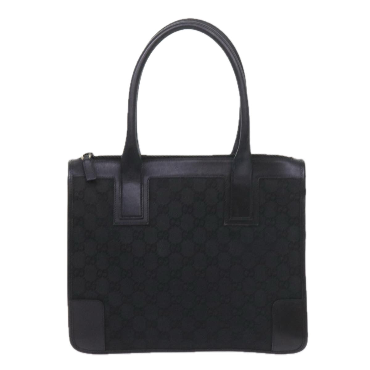 GUCCI GG Canvas Tote Bag Black 000 0855 002112 bs9819