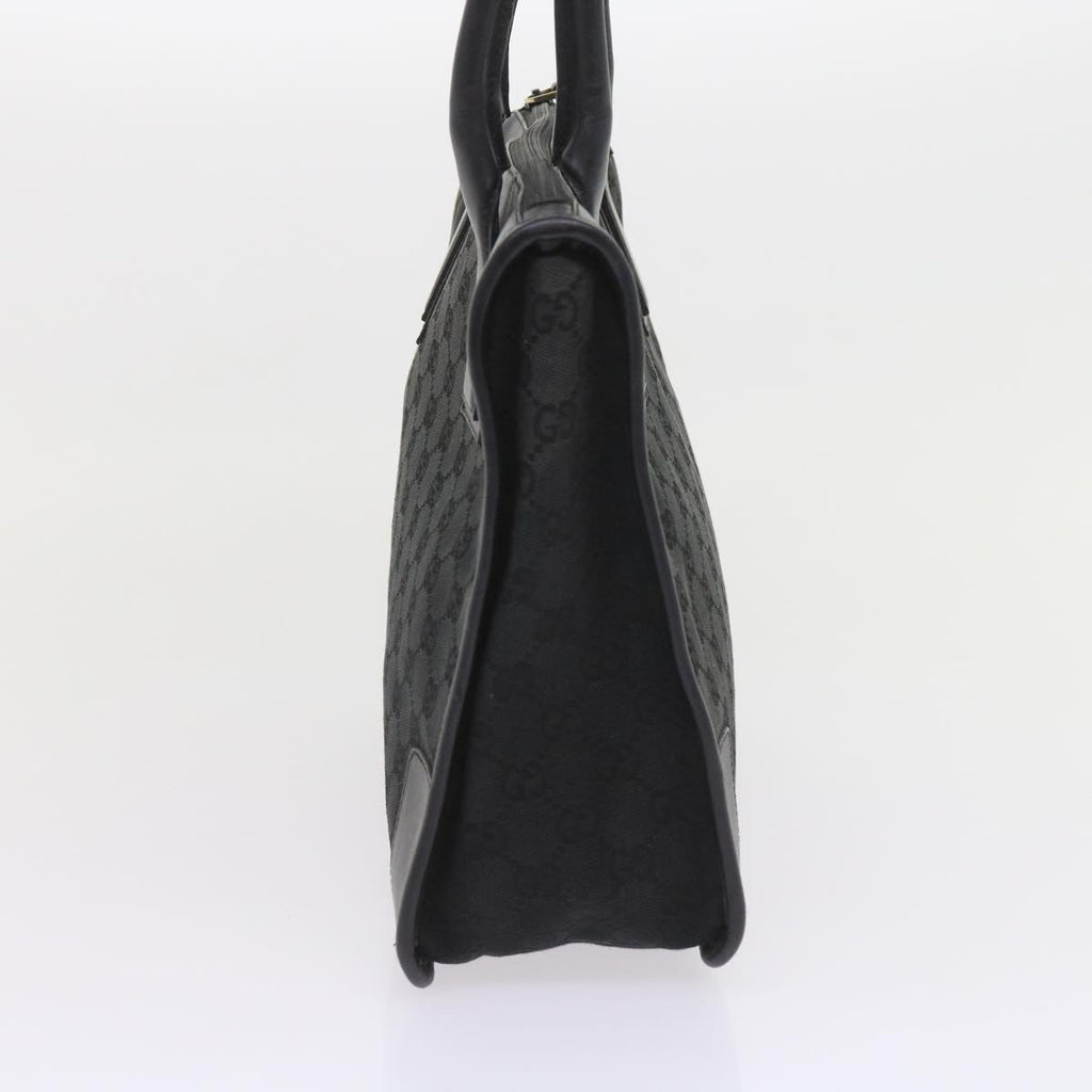 GUCCI GG Canvas Tote Bag Black 000 0855 002112 bs9819