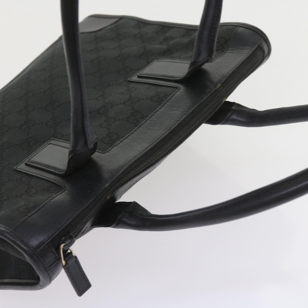 GUCCI GG Canvas Tote Bag Black 000 0855 002112 bs9819