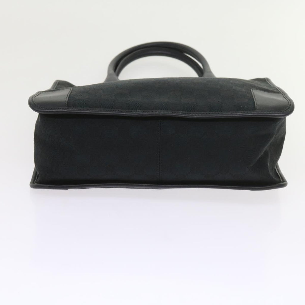 GUCCI GG Canvas Tote Bag Black 000 0855 002112 bs9819