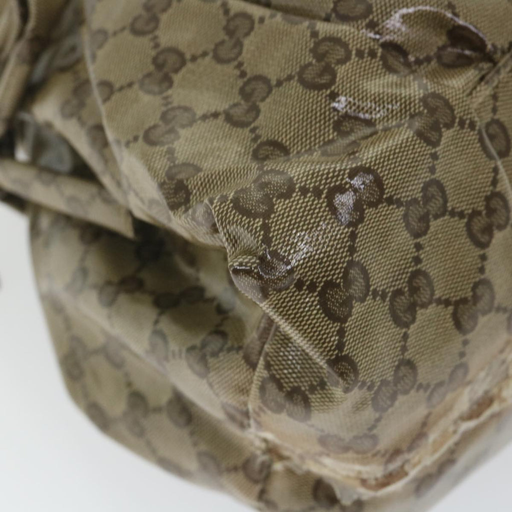 GUCCI GG Crystal Hand Bag Beige 197021 bs9865
