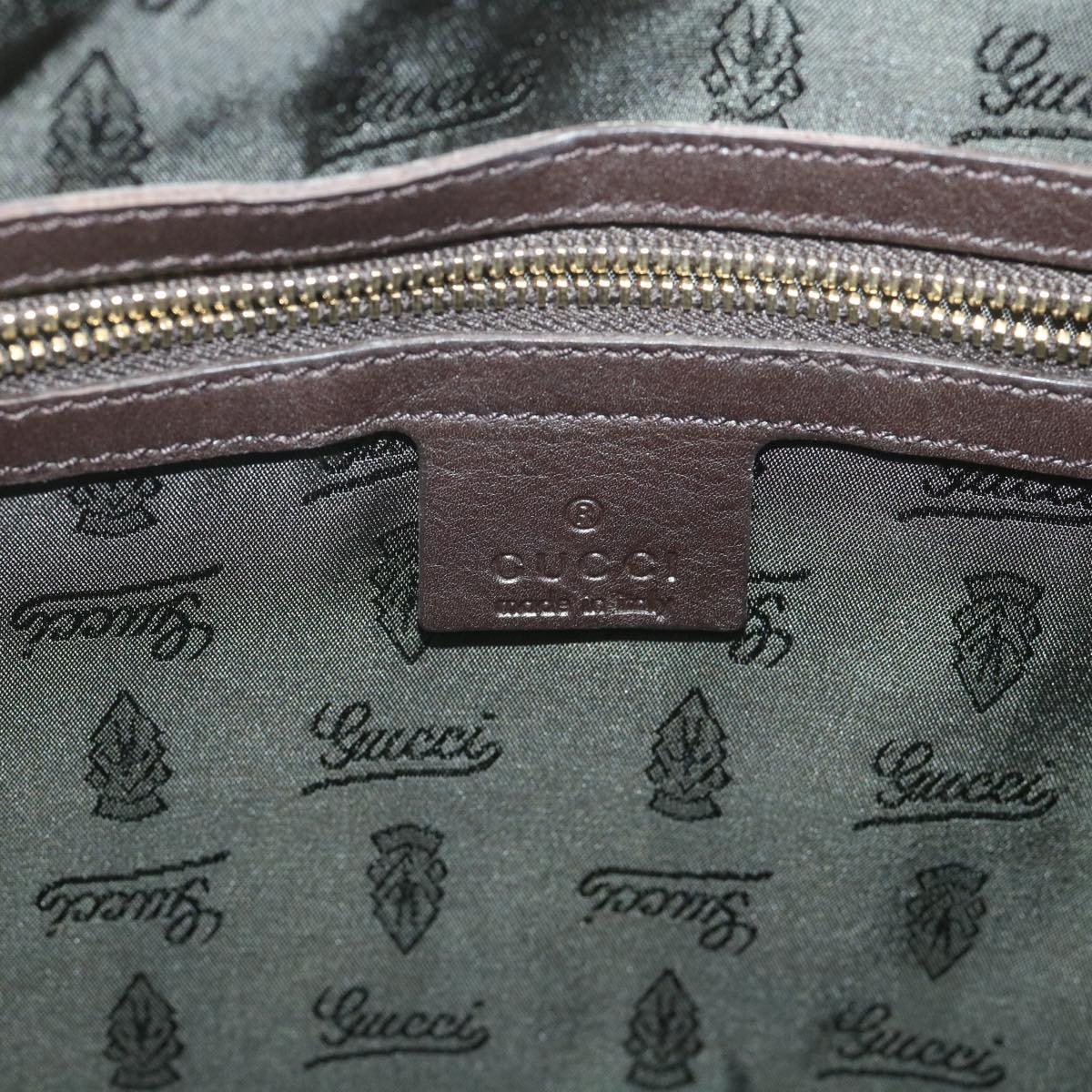 GUCCI GG Crystal Hand Bag Beige 197021 bs9865