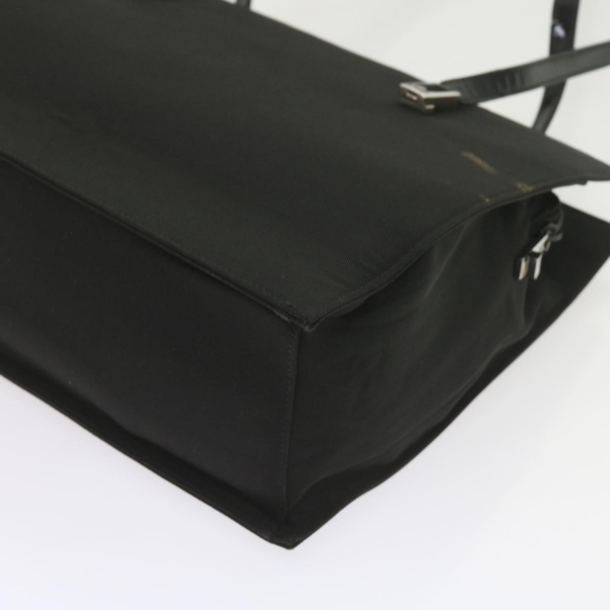 GUCCI Shoulder Bag Canvas Black 001 3264 002113 bs9866