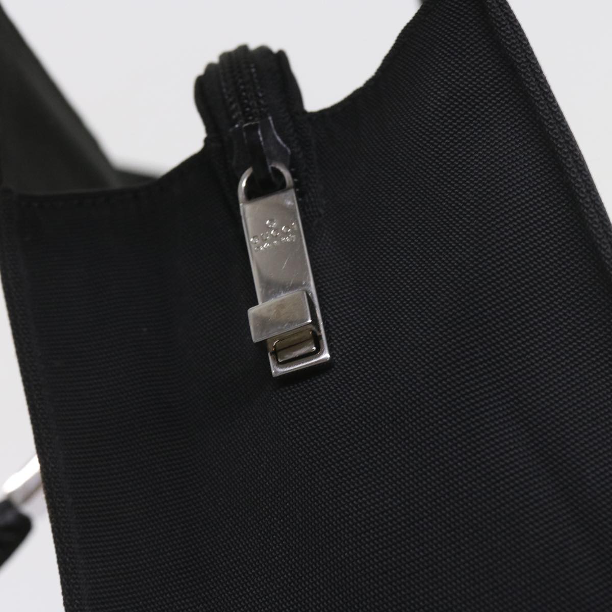 GUCCI Shoulder Bag Canvas Black 001 3264 002113 bs9866