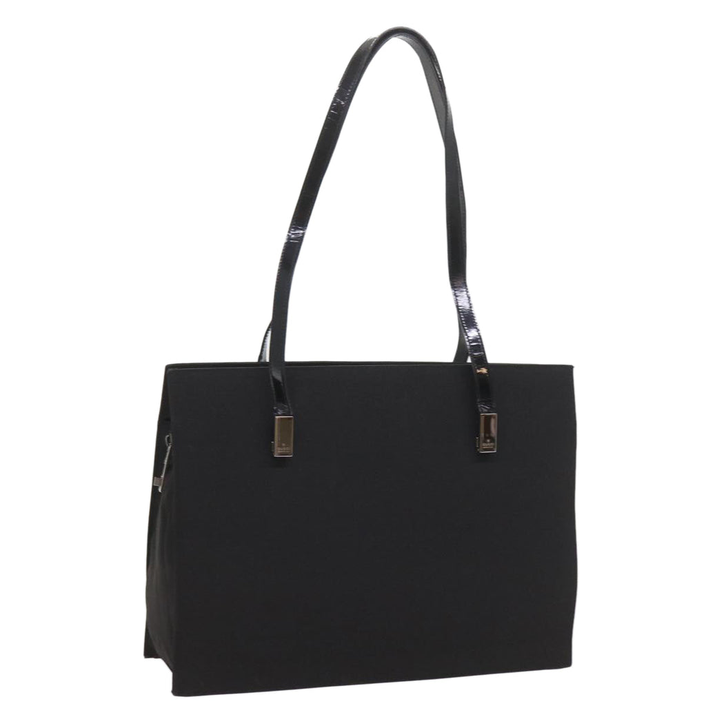 GUCCI Shoulder Bag Canvas Black 001 3264 002113 bs9866