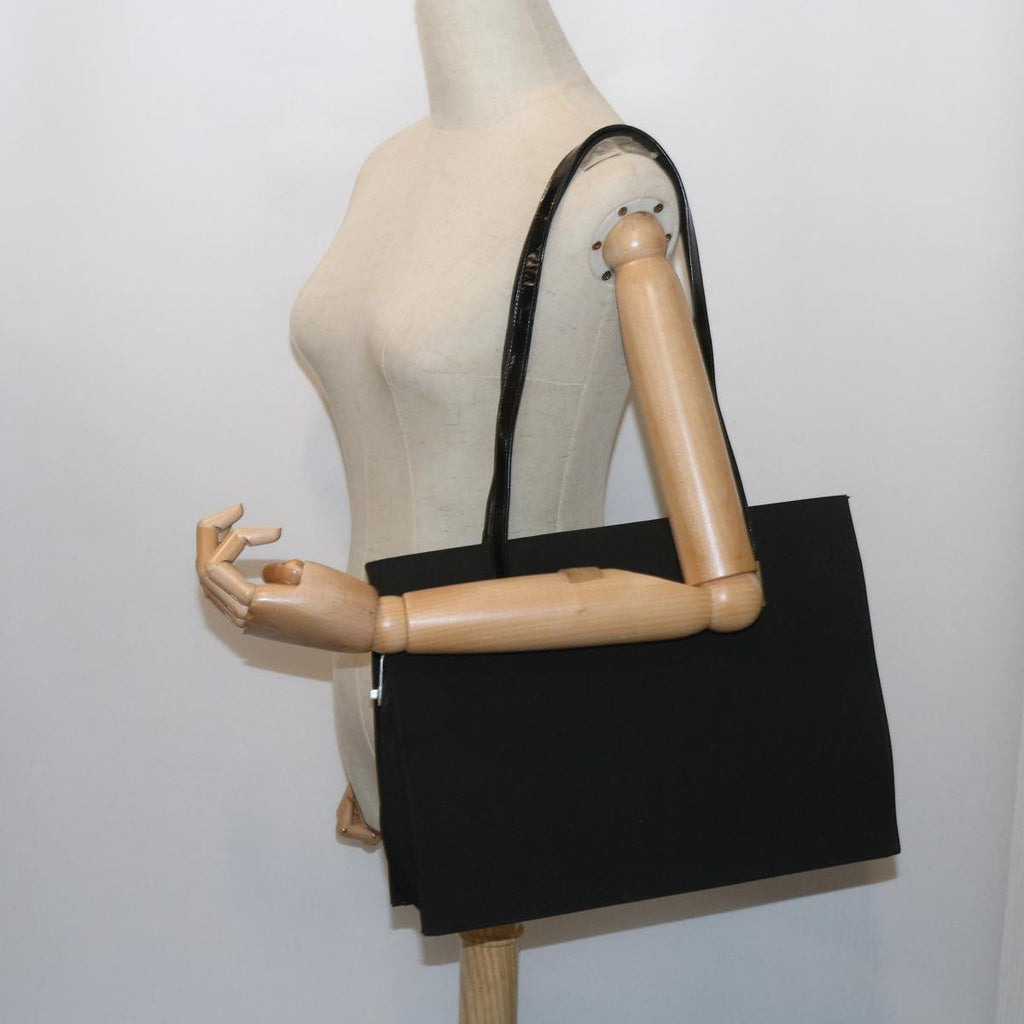 GUCCI Shoulder Bag Canvas Black 001 3264 002113 bs9866
