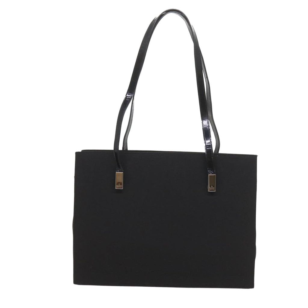 GUCCI Shoulder Bag Canvas Black 001 3264 002113 bs9866