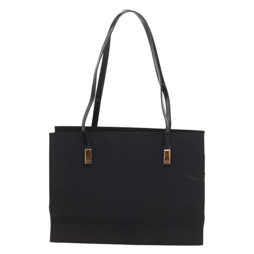 GUCCI Shoulder Bag Canvas Black 001 3264 002113 bs9866
