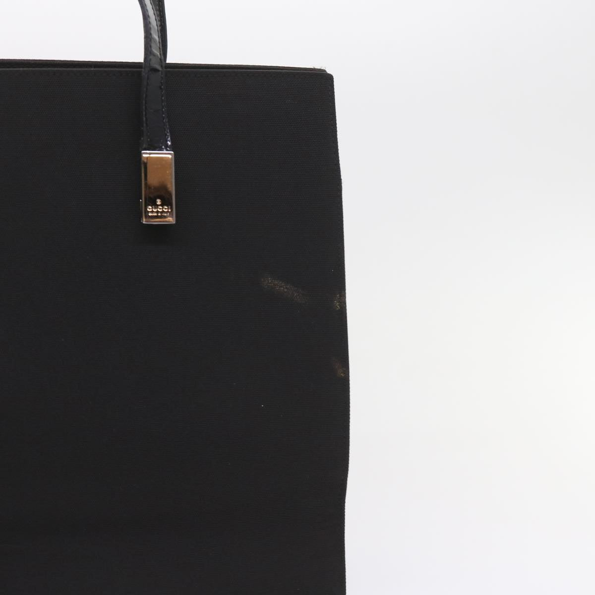 GUCCI Shoulder Bag Canvas Black 001 3264 002113 bs9866