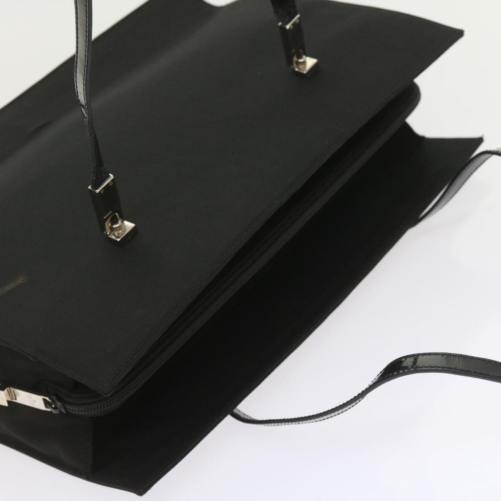 GUCCI Shoulder Bag Canvas Black 001 3264 002113 bs9866