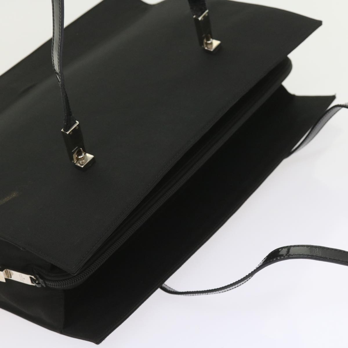 GUCCI Shoulder Bag Canvas Black 001 3264 002113 bs9866