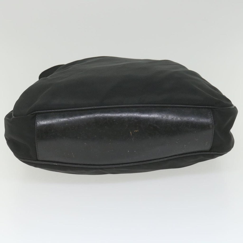 GUCCI Bamboo Shoulder Bag Canvas 2way Black 001 2123 1577 bs9929