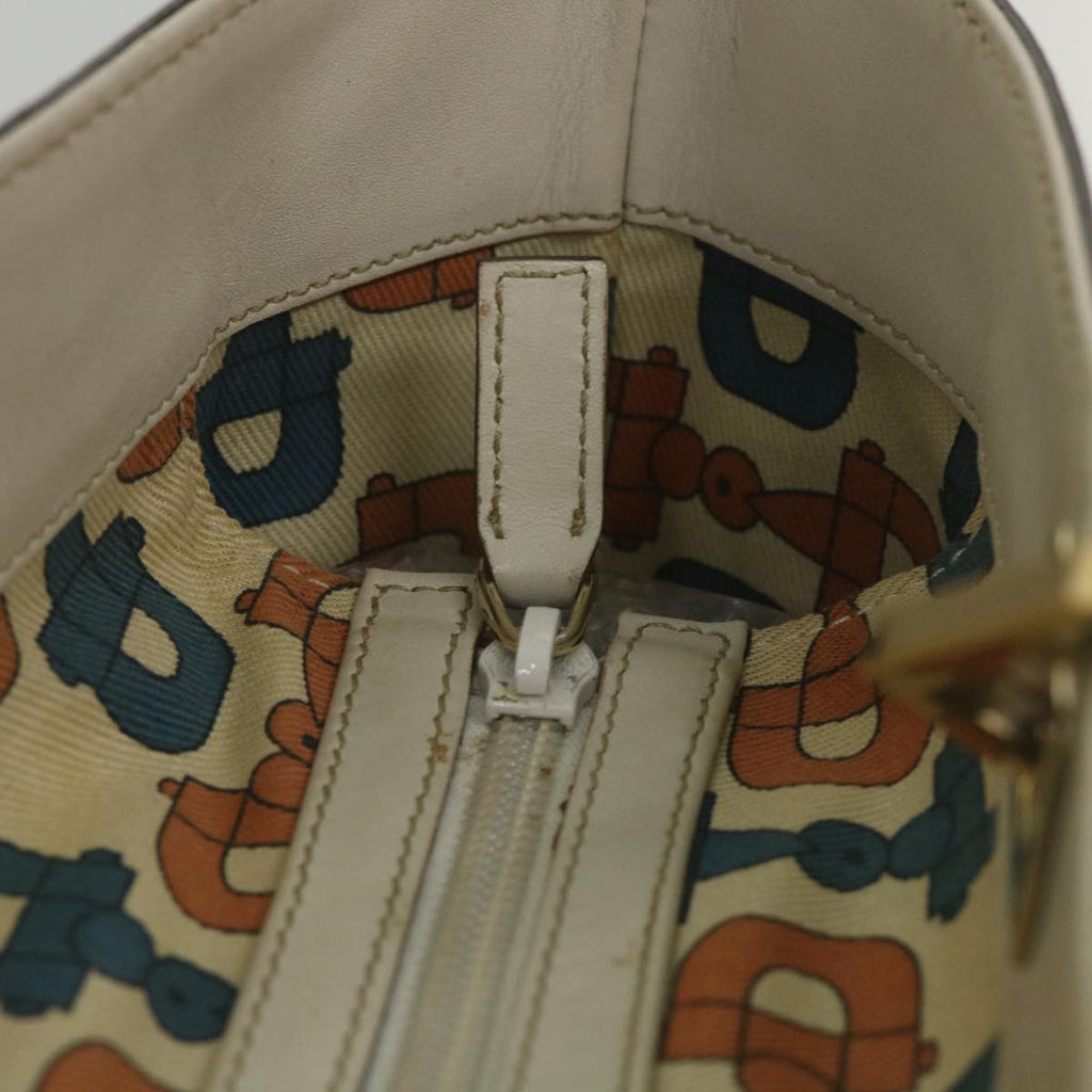 GUCCI GG Canvas Guccissima Shoulder Bag White 145984 bs9931