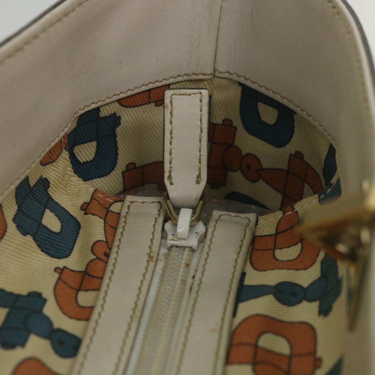 GUCCI GG Canvas Guccissima Shoulder Bag White 145984 bs9931