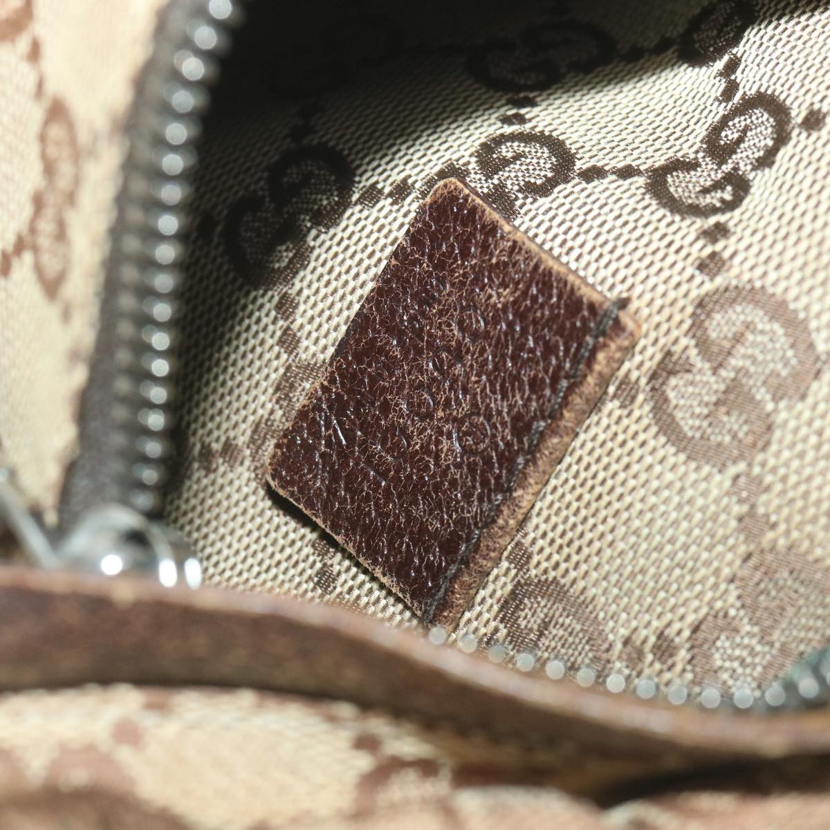 GUCCI GG Canvas Waist bag Beige 28566 bs9936