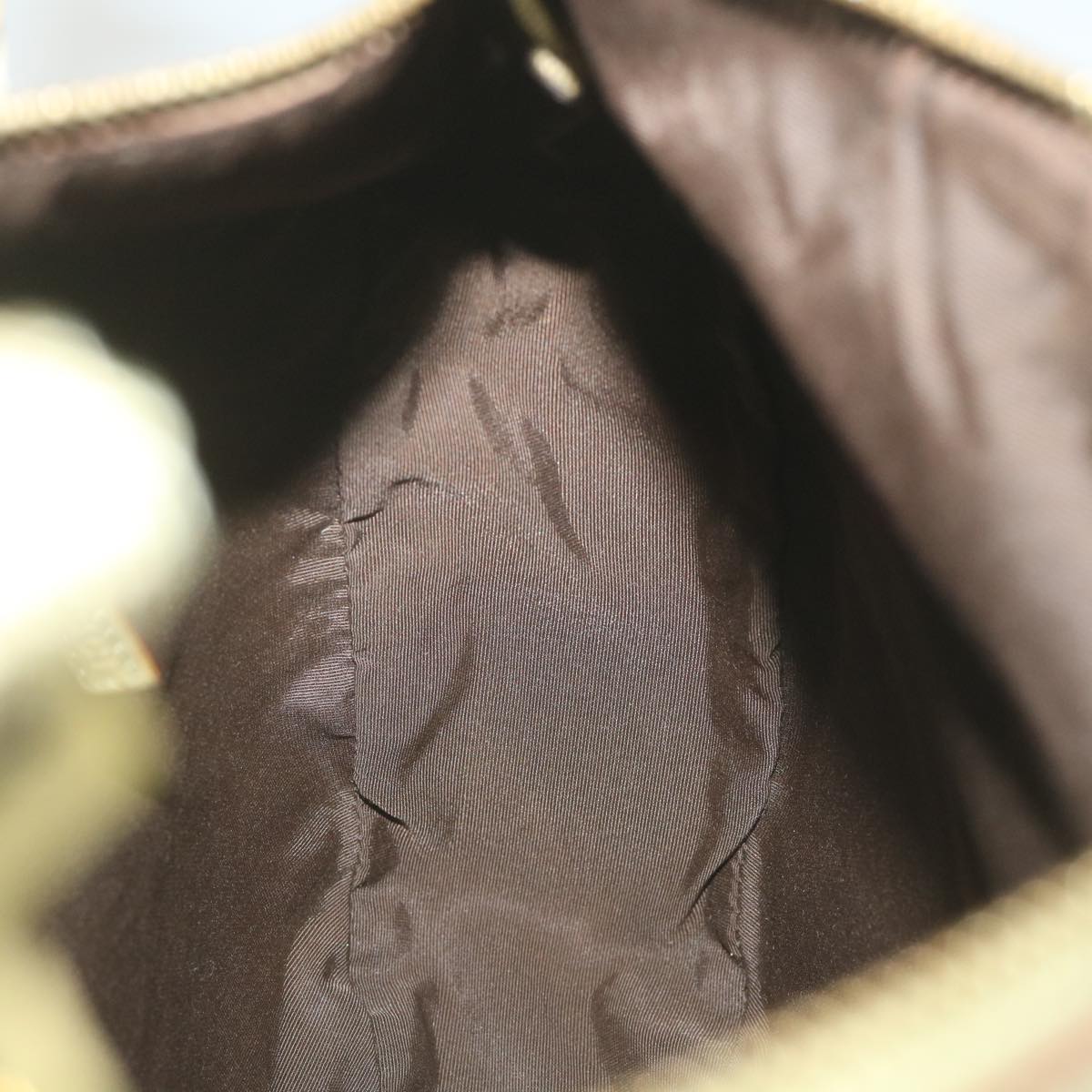 GUCCI GG Canvas Shoulder Bag Khaki 90762 bs9937