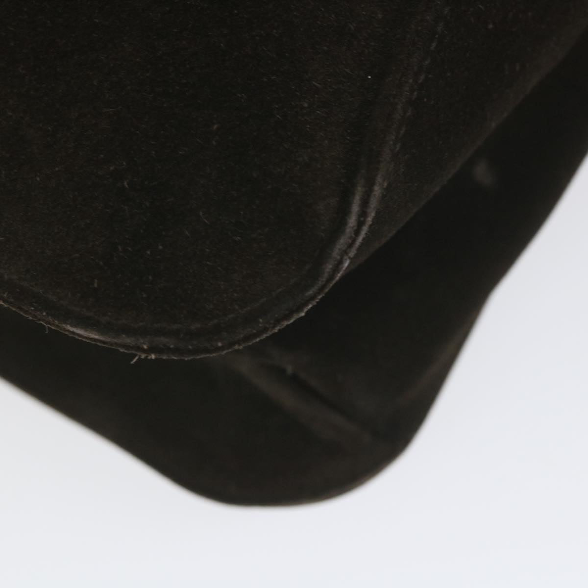 GUCCI Shoulder Bag Suede Brown bs9980