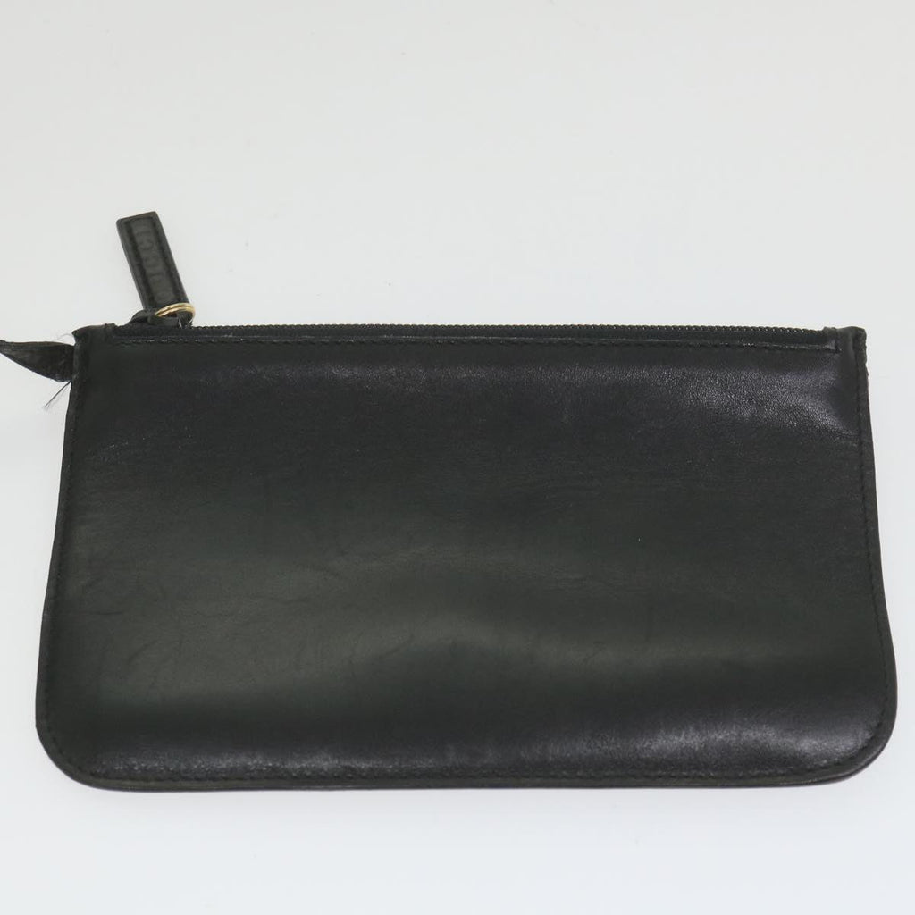 GUCCI Bamboo Shoulder Bag Leather Black 001 2058 1880 0 bs9981