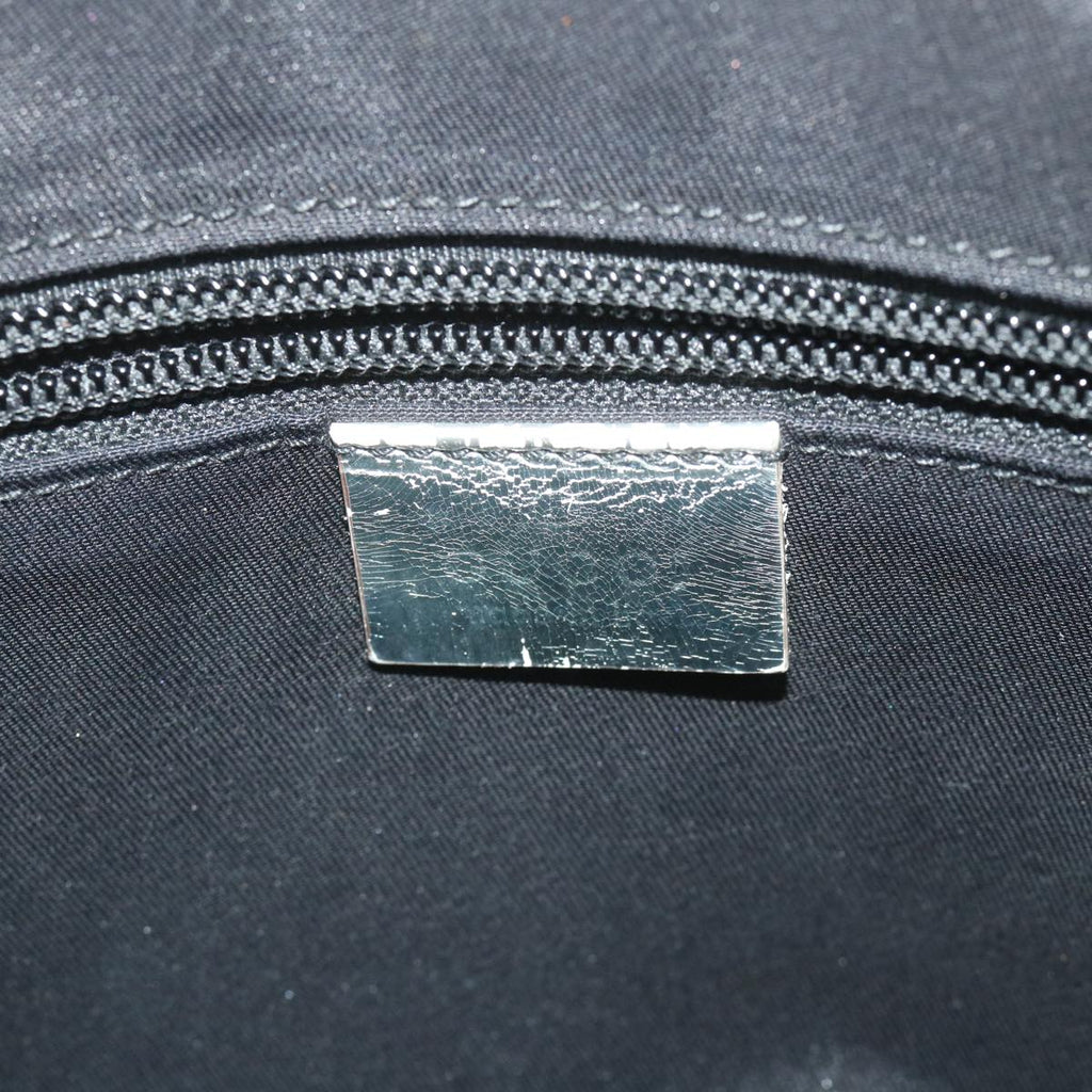 GUCCI GG Canvas Shoulder Bag Canvas Silver bs9991