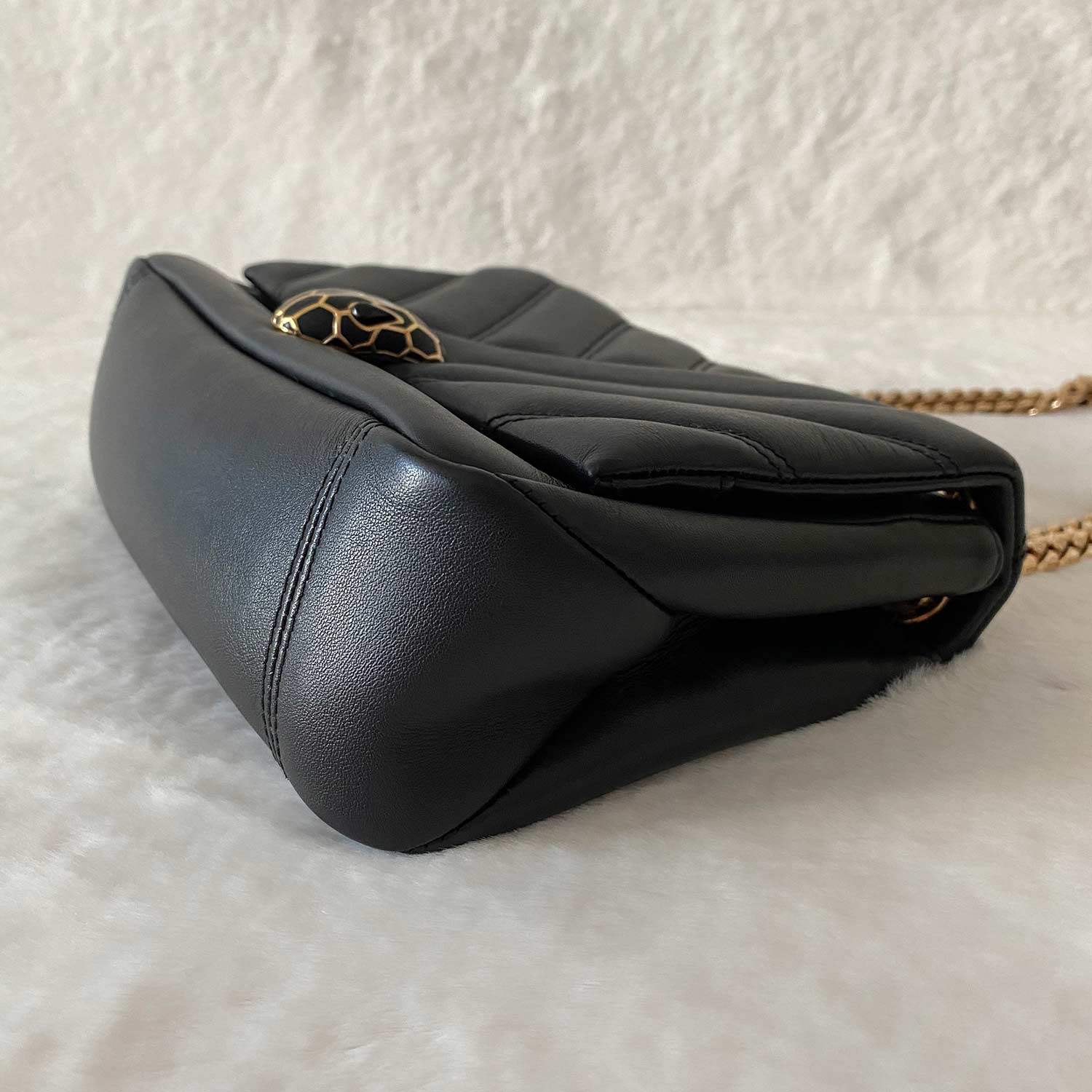 Bvlgari Serpenti Cabochon Shoulder Bag