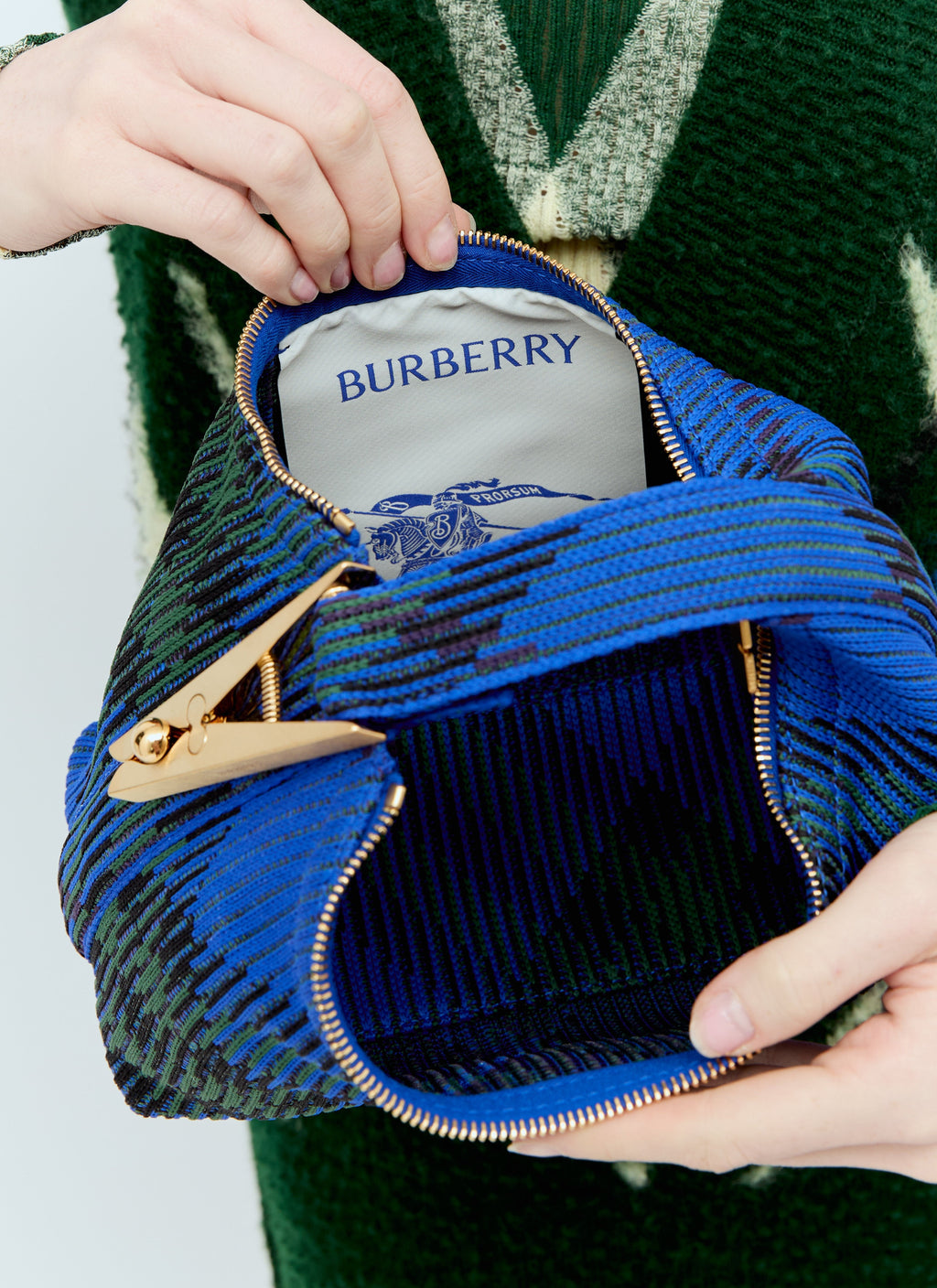 Burberry Women Mini Peg Duffle Handbag