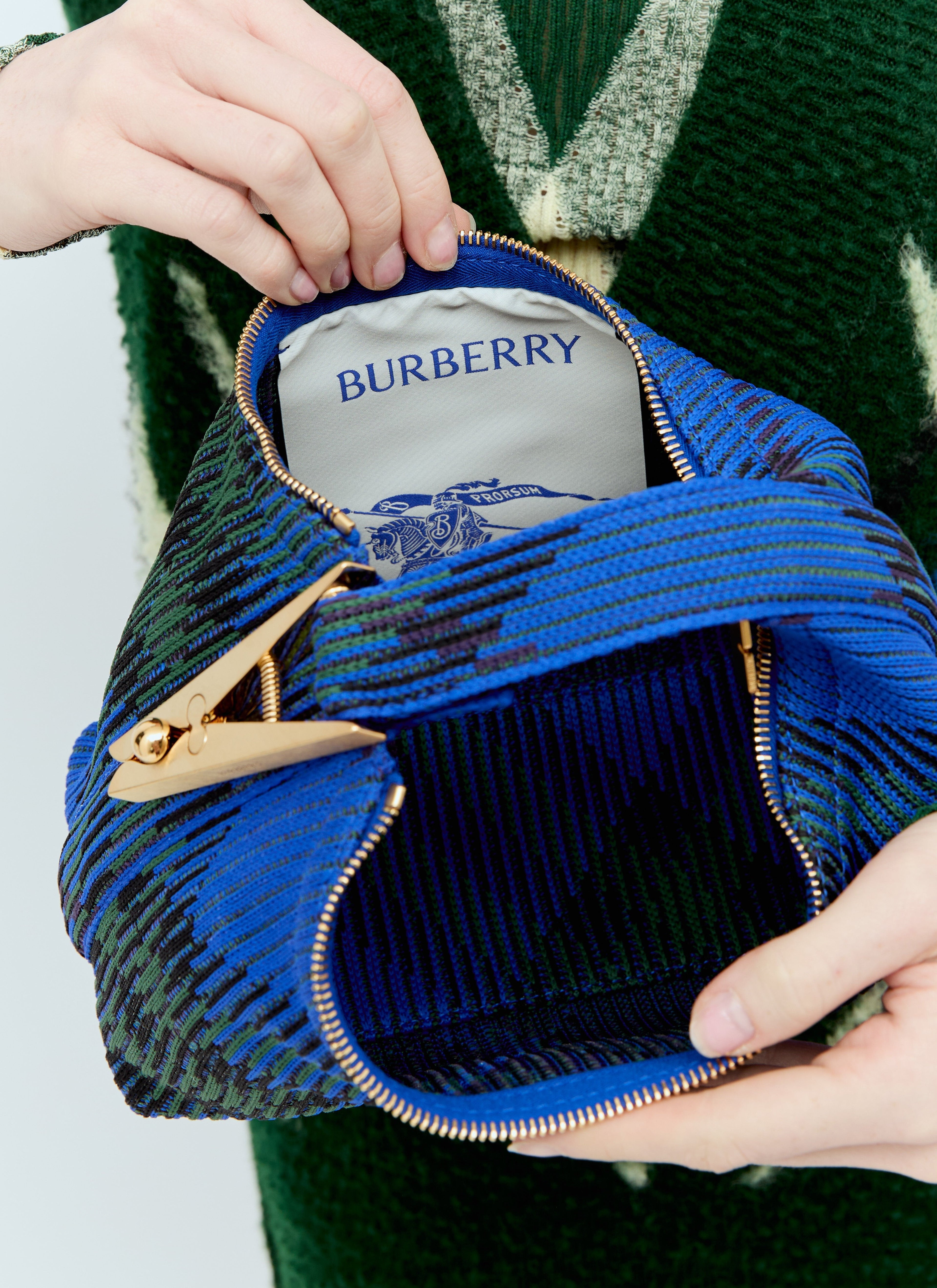 Burberry Women Mini Peg Duffle Handbag