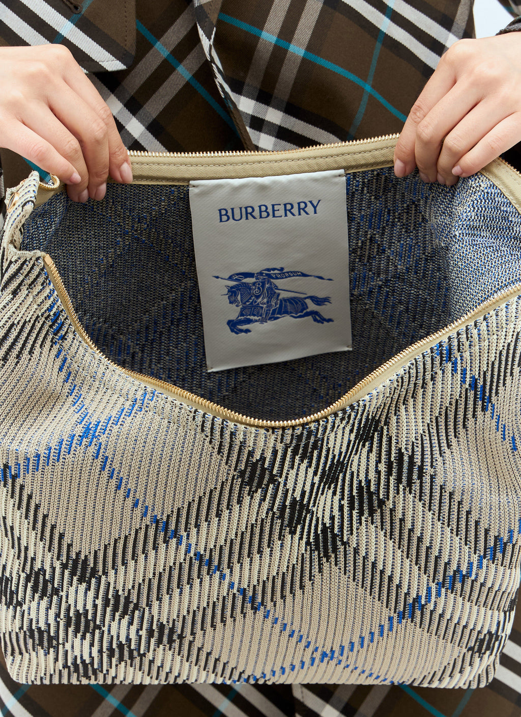 Burberry Women Medium Peg Duffle Handbag