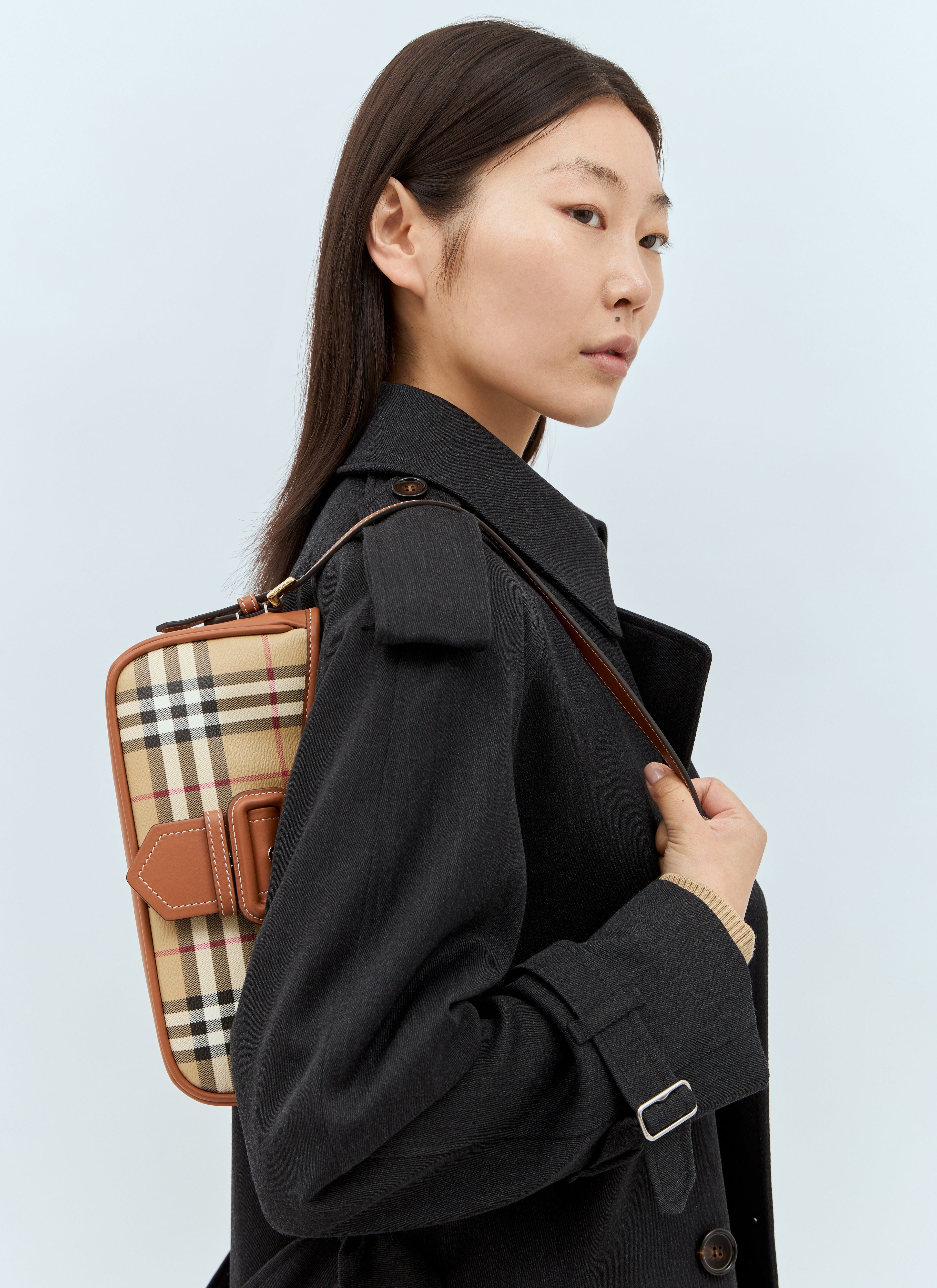 Burberry Women Check Sling Shoulder Bag