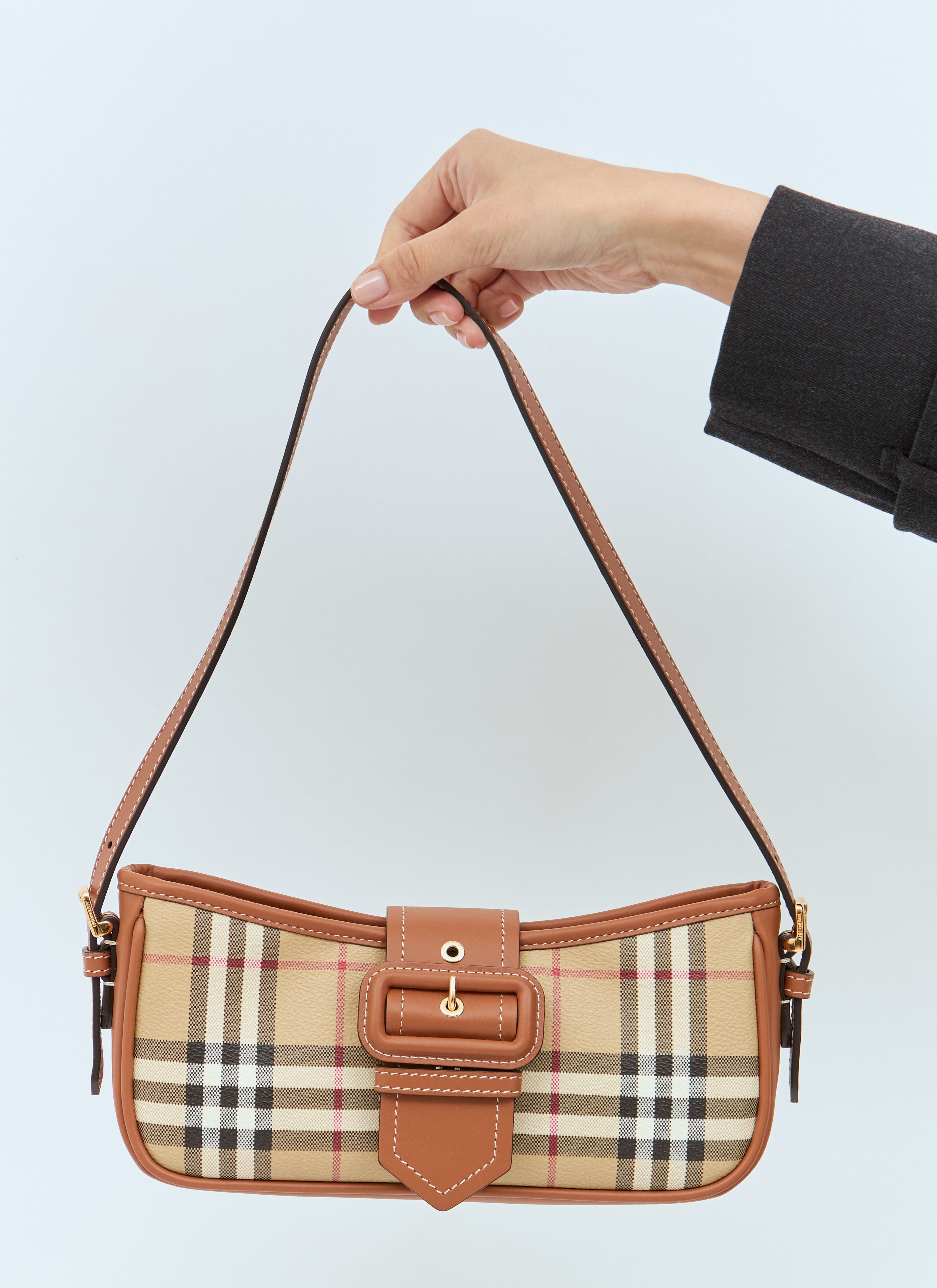 Burberry Women Check Sling Shoulder Bag
