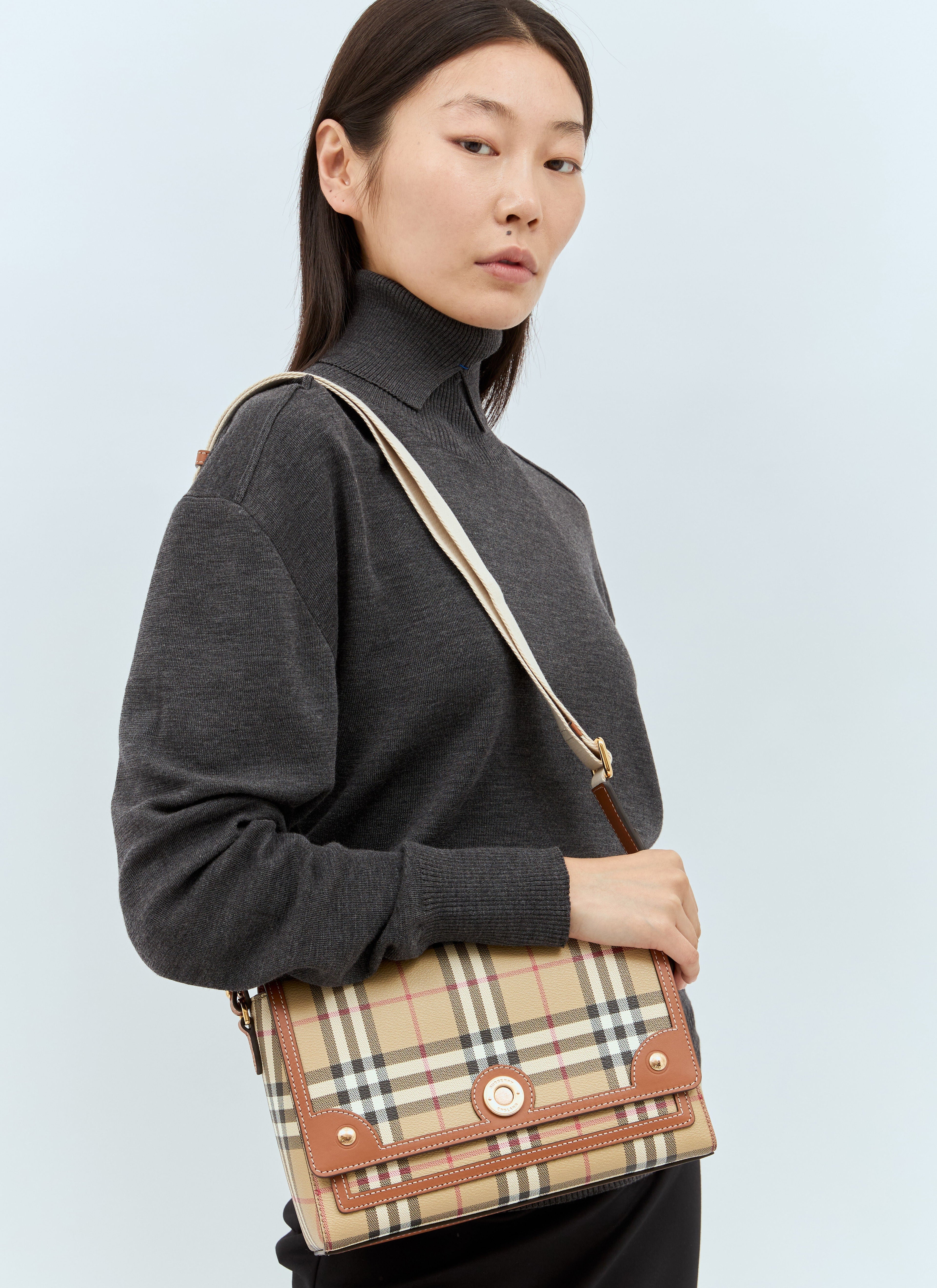 Burberry Women Note Shoulder Bag