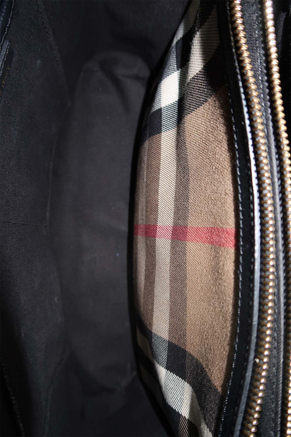 House Check Camberley Bag Navy, Brown