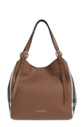 House Check Derby Canterbury Tote Brown Beige